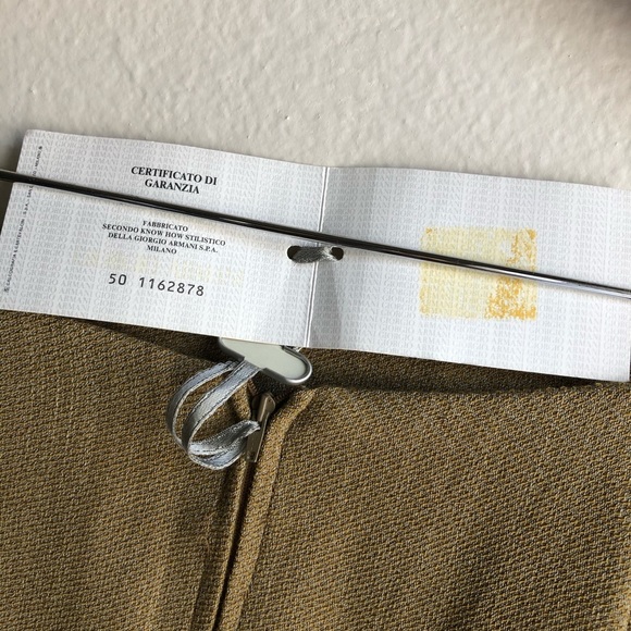 DEADSTOCK VTG GIORGIO ARMANI Pencil Skirt Sz 10 44 - Picture 6 of 7